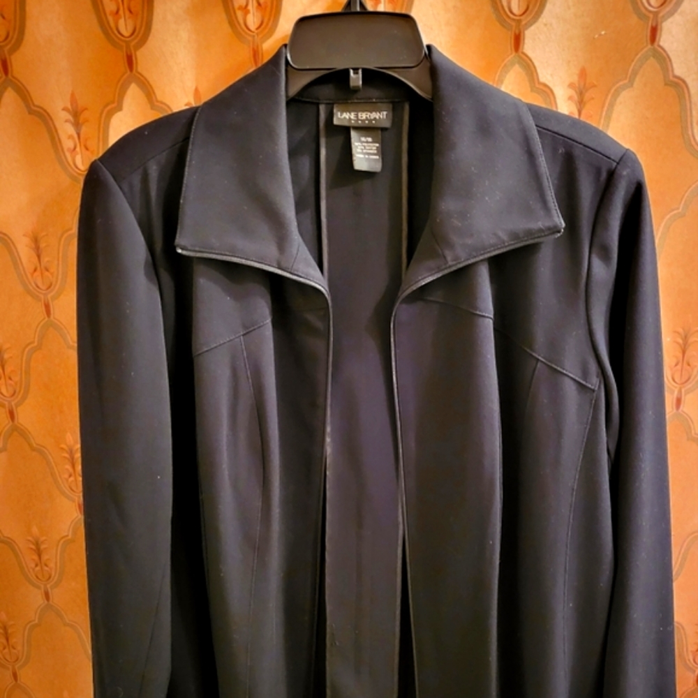 Women's Black Zip Jacket